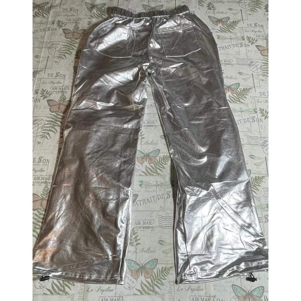 Lolanta silver Elastic Waist Pockets Dance Costume 170cm or 12 years‎